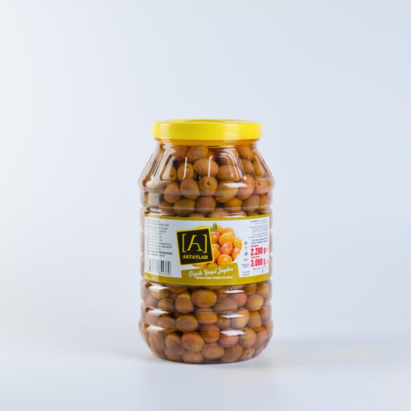 EDREMİT KÖRFEZİ YEŞİL ÇİZİK ZEYTİNİ L - XL PET	2200 G
